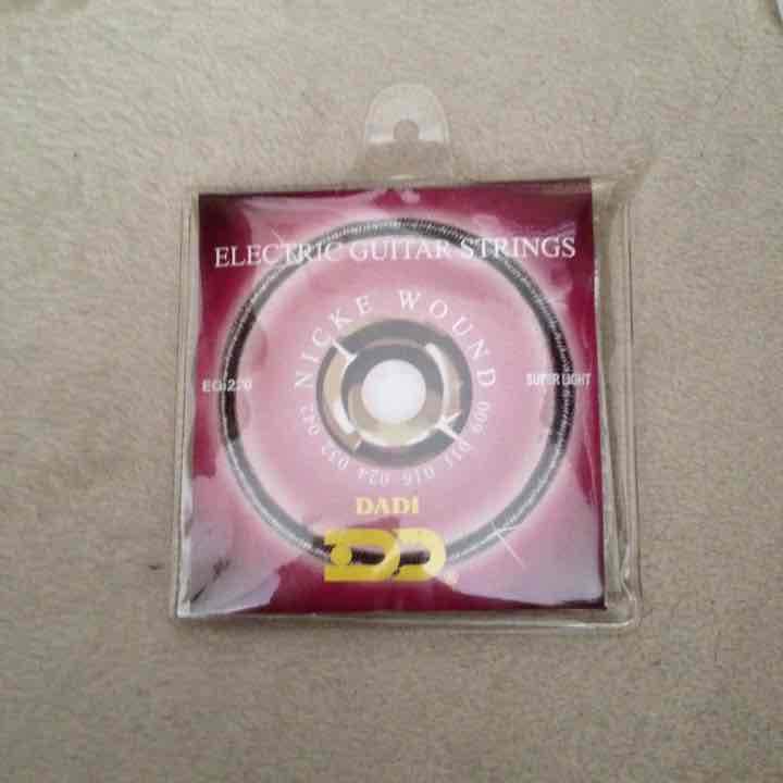 値下げ！エレキギター、ケース、変えの弦、DVD