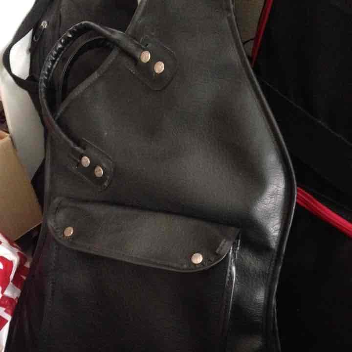 値下げ！エレキギター、ケース、変えの弦、DVD