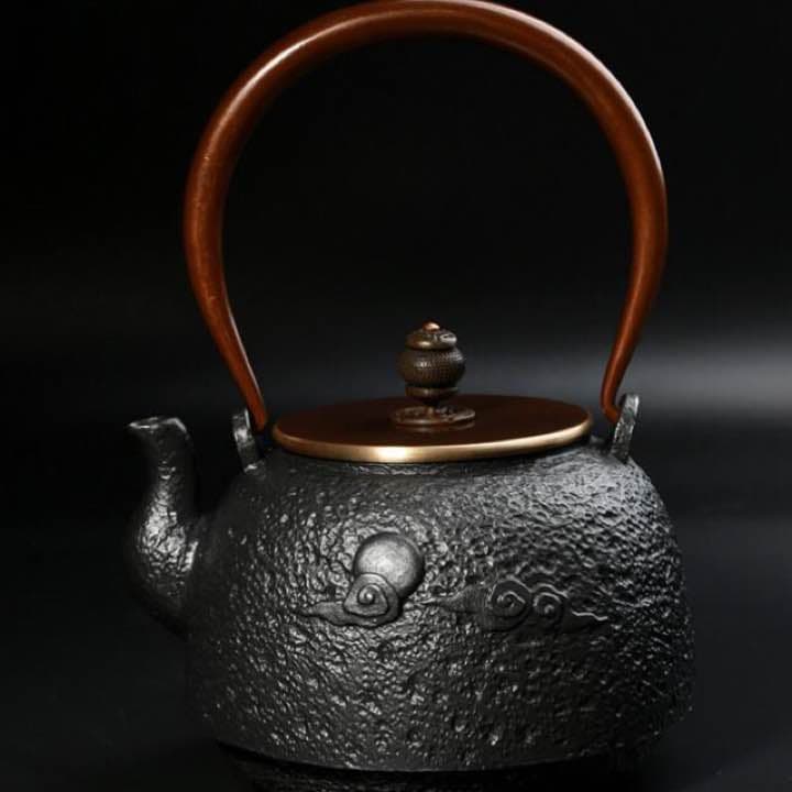 鉄器 急須 伝統工芸 手作り 鉄分補給 鉄瓶　SY-011