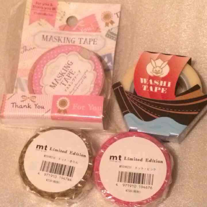 マステ4点セット【コメントで899円】