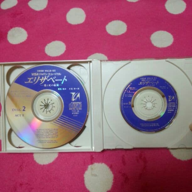 【稀少】宝塚雪組　エリザベート（一路真輝）ＣＤ３枚組