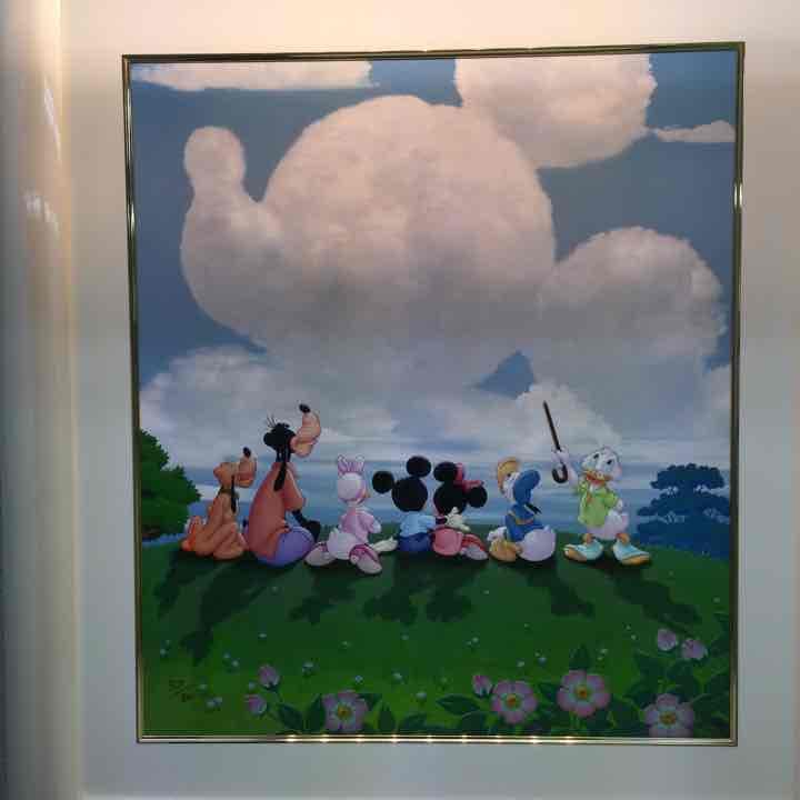 Disney絵画 日本で80枚の限定品