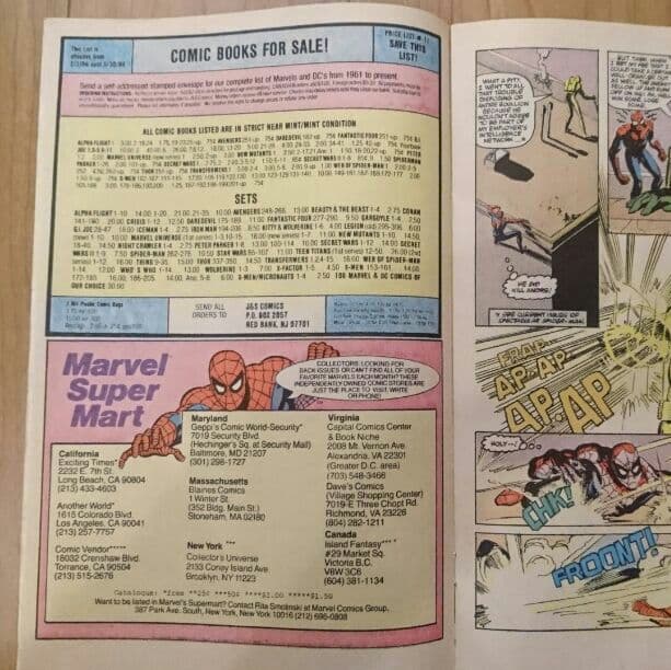 ☆アメコミ☆ビンテージ☆MARVEL☆アメリカ古本屋で購入