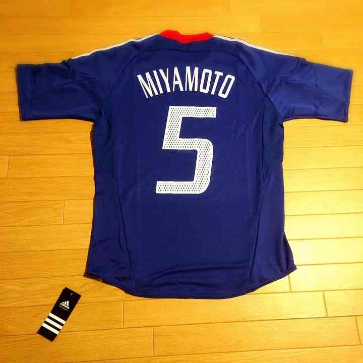 (新品 未使用)元サッカー日本代表、現JFA会長宮本恒靖 引退記念ユニフォーム