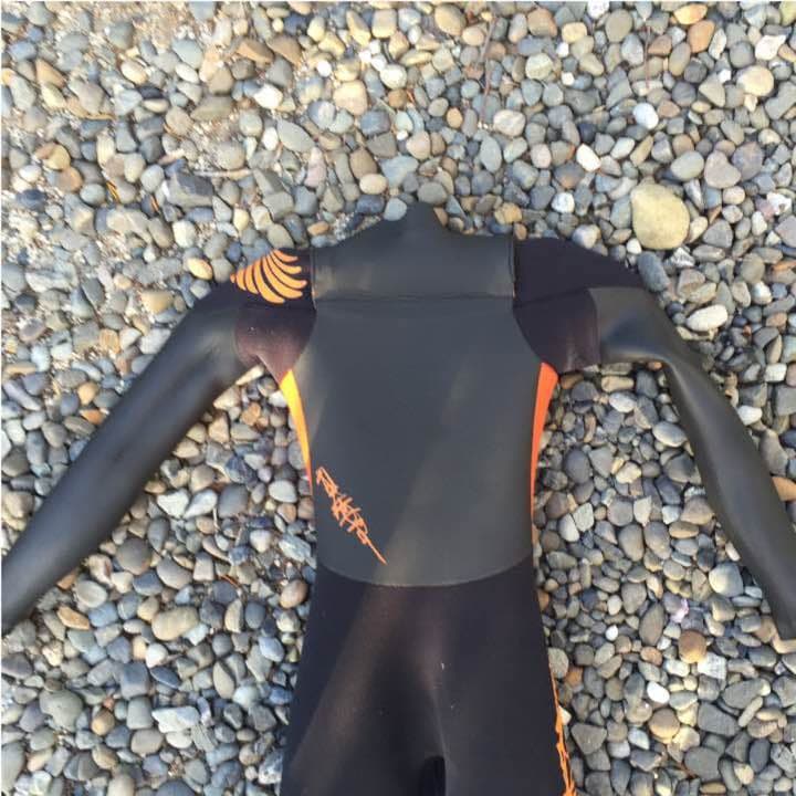 ロックホッパーセミドライウェットスーツ 5ミリ3ミリ ジュニア