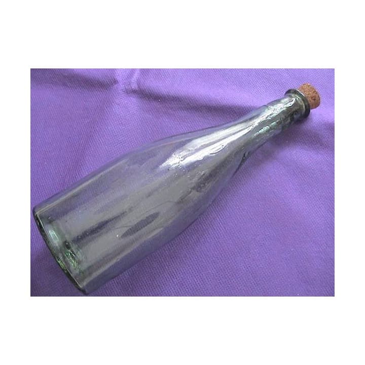 気泡いり ガラス 徳利 戦前後くらい 会津 蔵出　ビンテージ a80