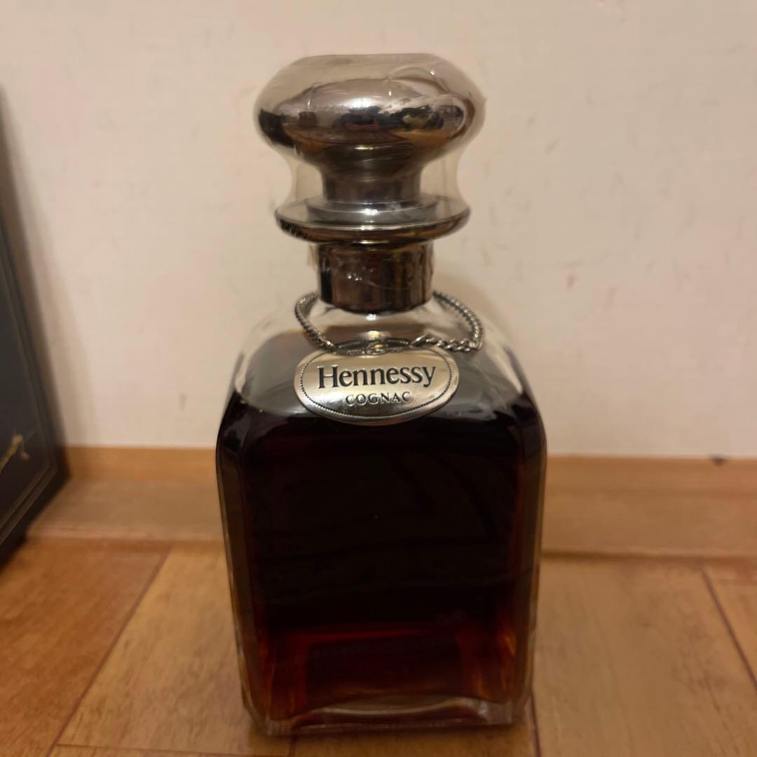 ヘネシー シルバートップ ブック型 青色 コニャック