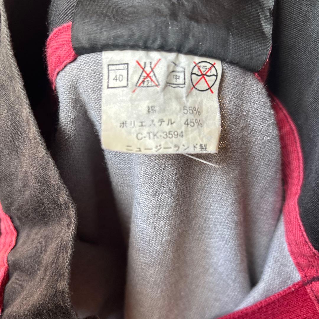 M*o様 カンタベリー　オールブラックス　ラガーシャツ　メンズ　ニュージーランド