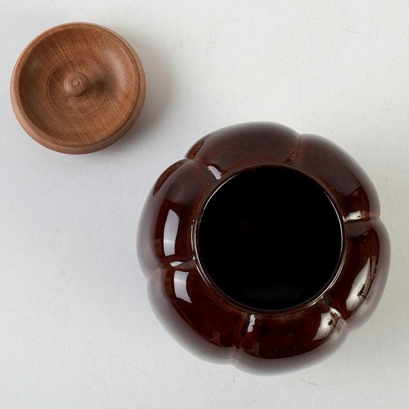 茶道具　久世宗春作　阿古陀茶器　共箱　V　9749