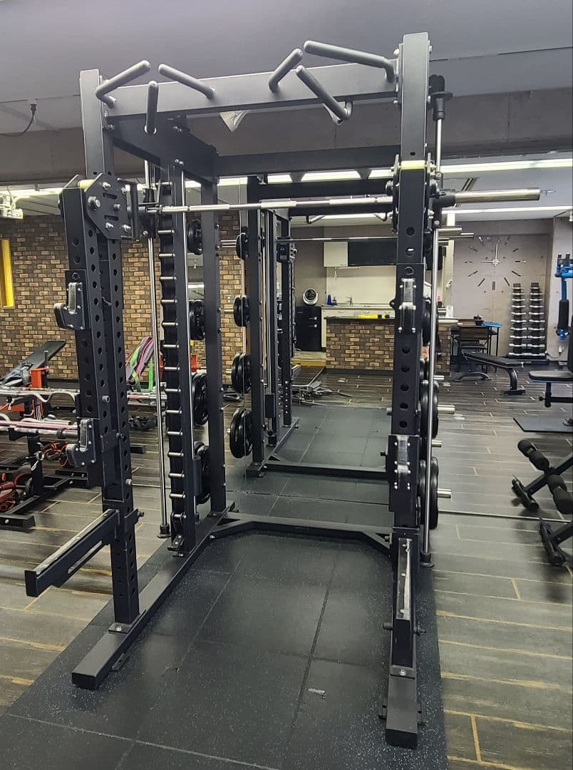 ジャマーアーム付スミスマシン&ハーフラック 【引取限定】