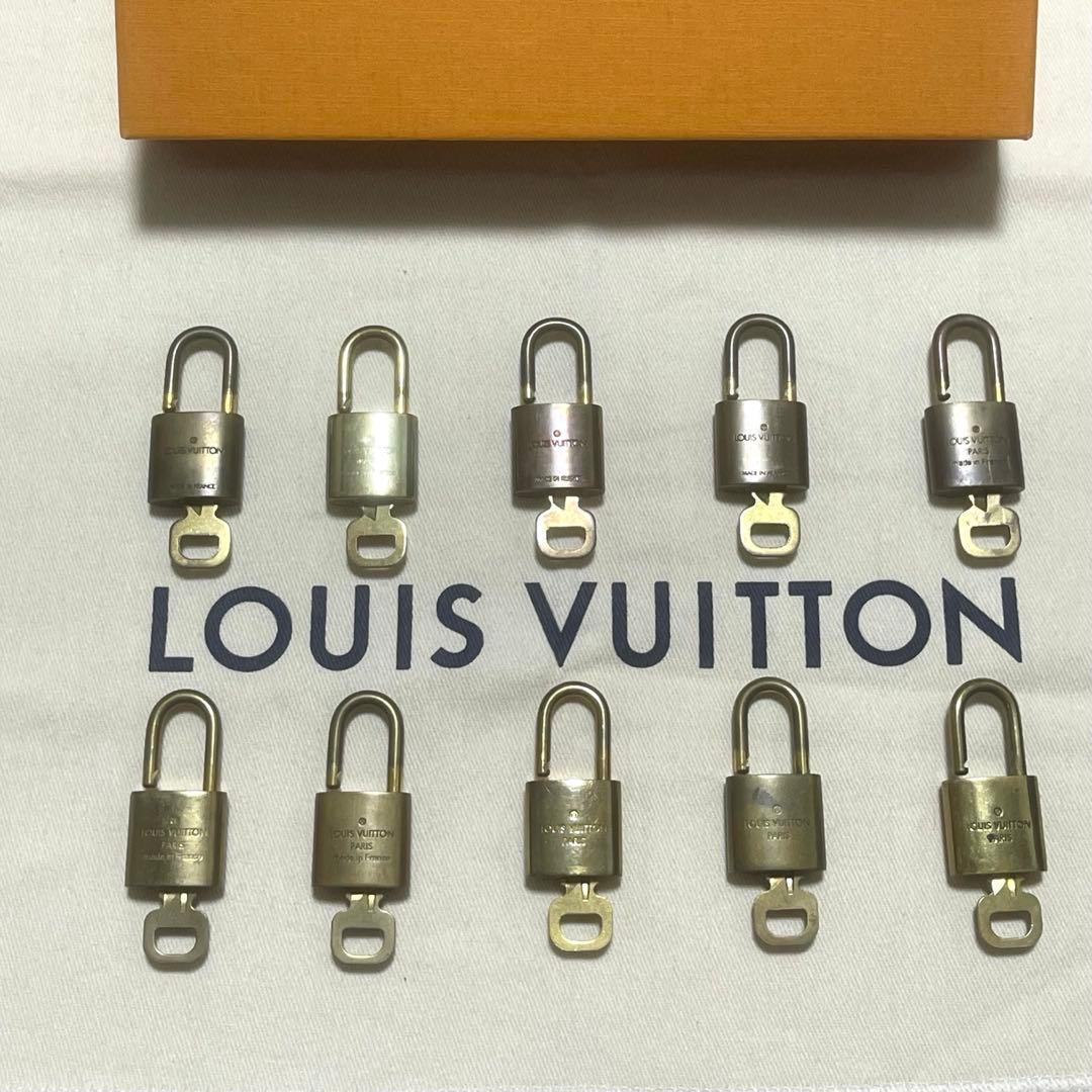 ルイヴィトン　カデナ　パドロック　南京錠　キー　鍵　10個セット　まとめ売り