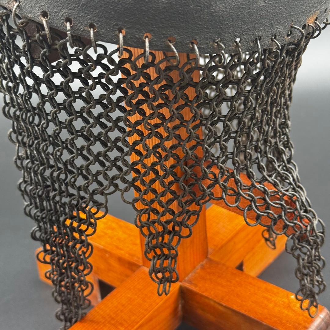 鉄兜　モンゴル　鎖帷子　時代物