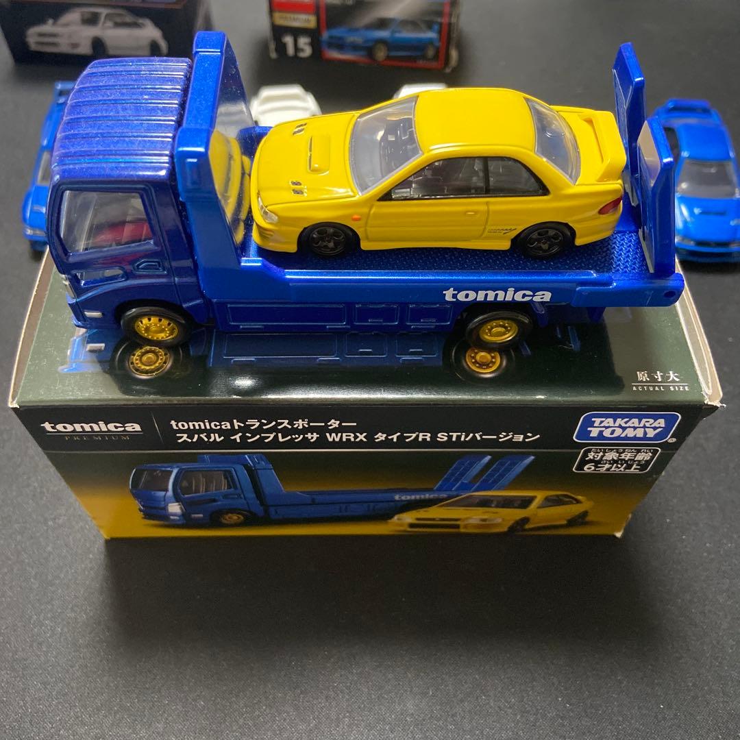 トミカプレミアム　スバルインプレッサSTi