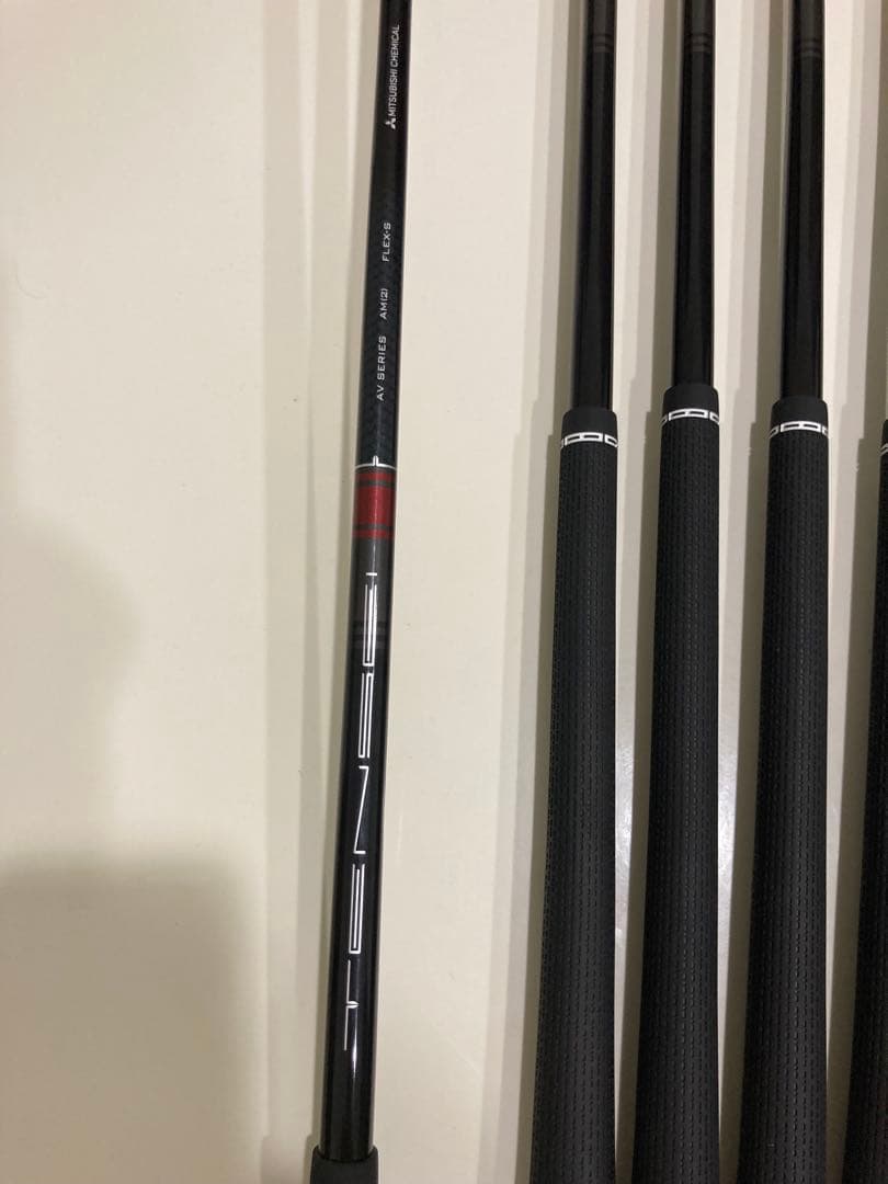 美品　7本セット タイトリスト　T350 アイアンTENSEI RED カーボン