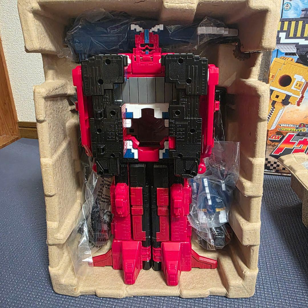 【152】バンダイ 動物戦隊 ジュウオウジャーDX　ロボセット