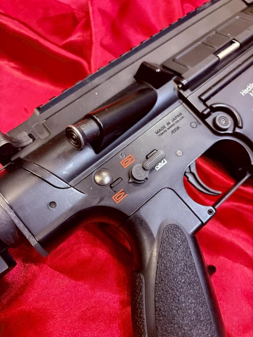 HK417D マルイ ショートハンドガード刻印追加 メカボックス整備