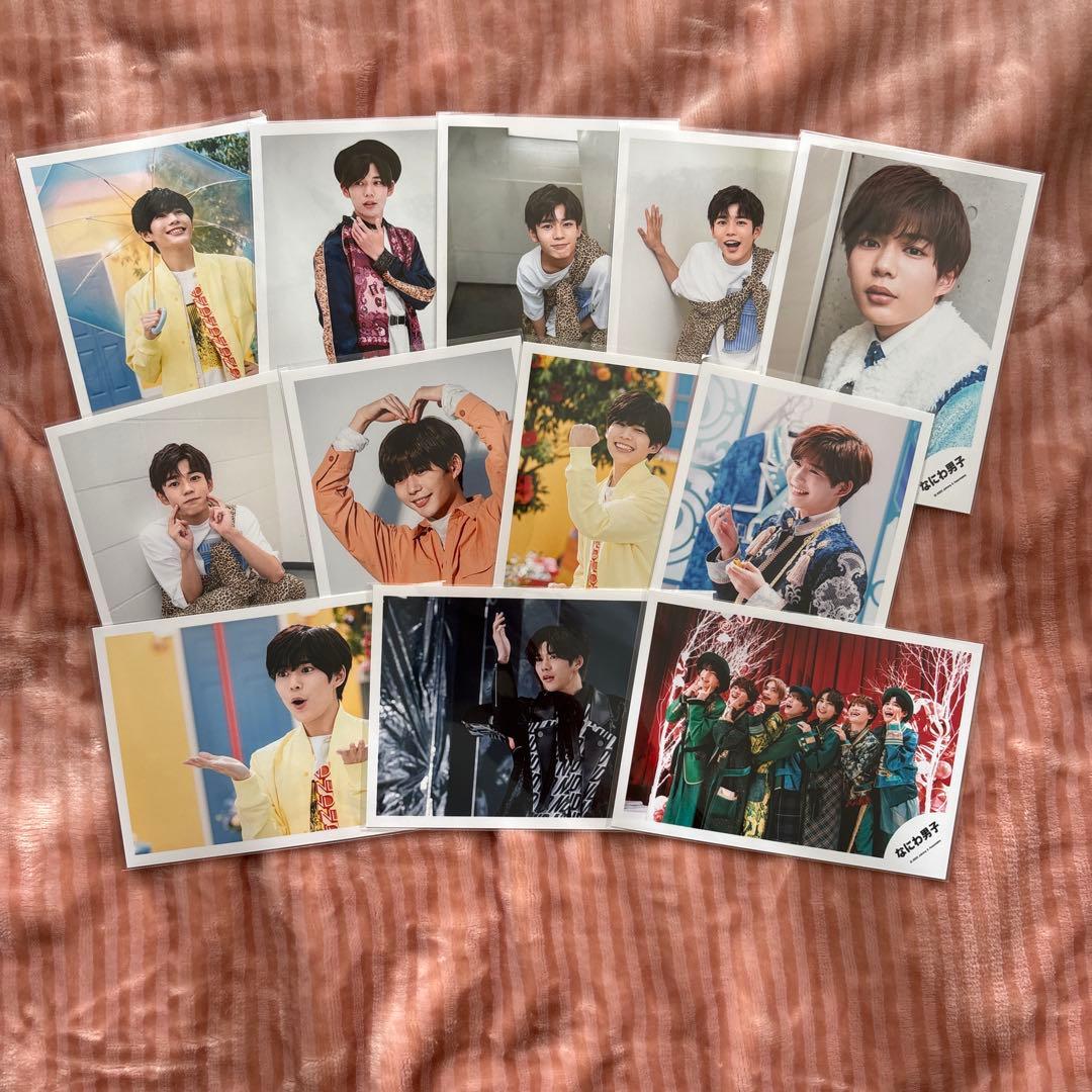 なにわ男子　長尾謙杜　公式写真　ジャニショ　ファミクラ　262枚セット