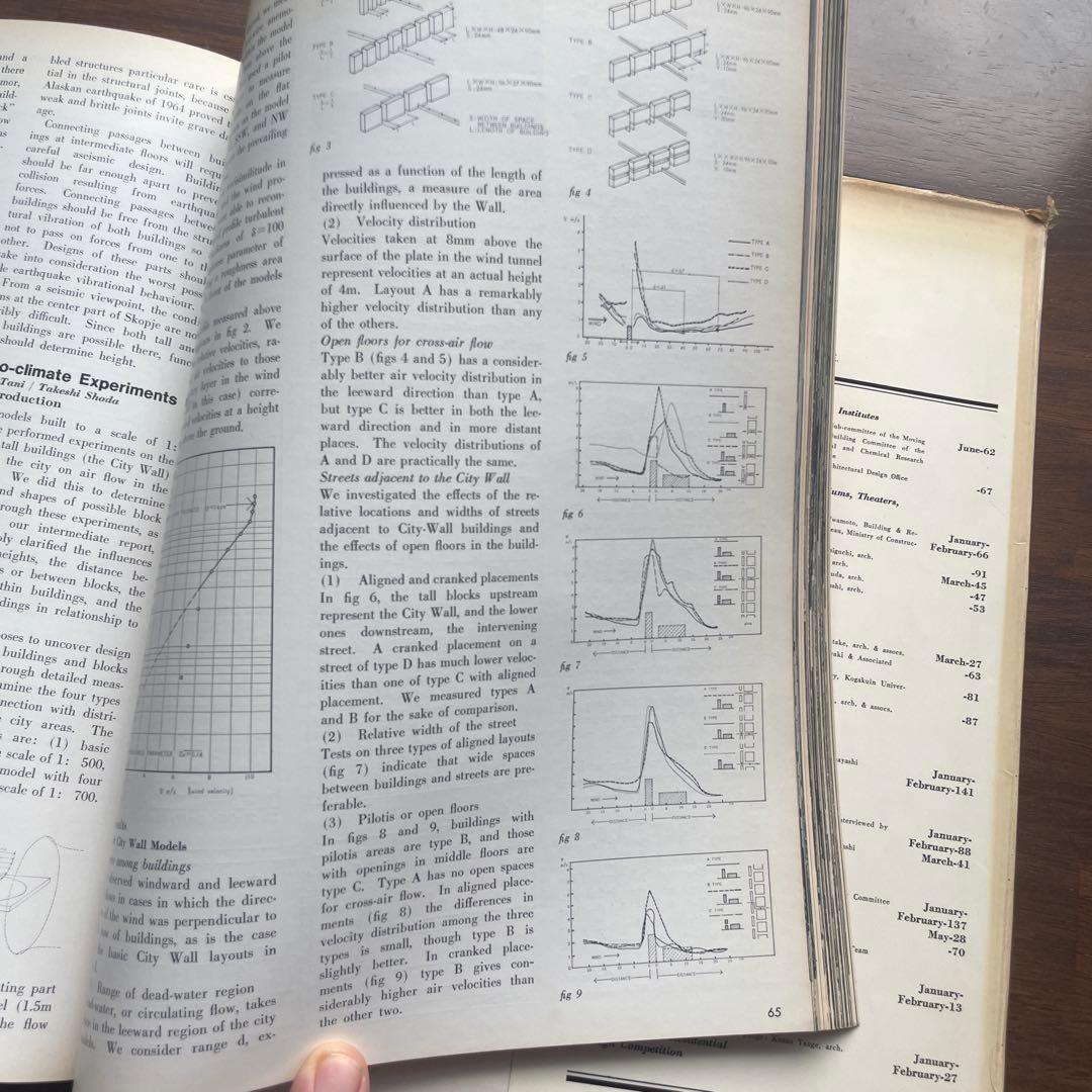 THE JAPAN ARCHITECT 1967年1-6月