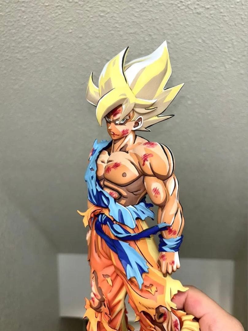 ドラゴンボール伝説の超サイヤ人 孫悟空 フルリペイント grosサイズ磁石吸着付