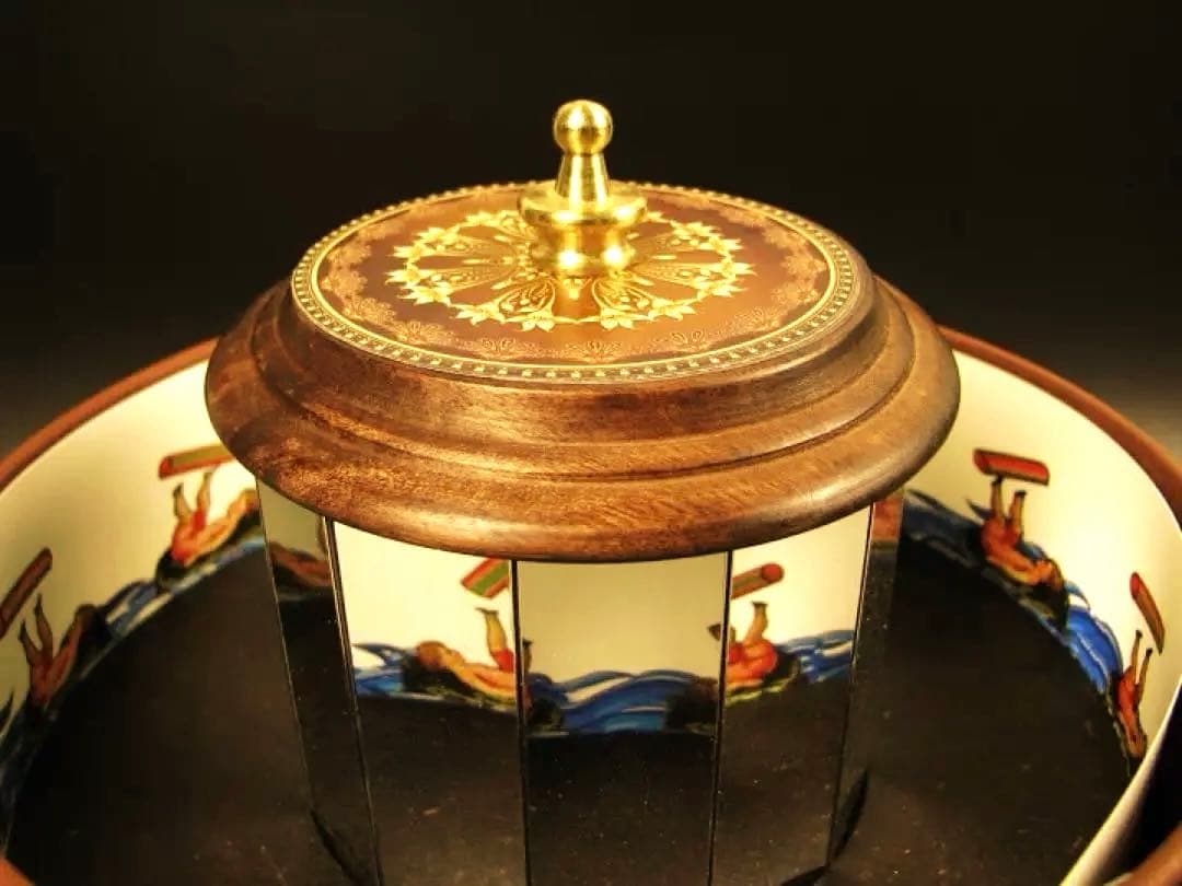 OJ【プラキシノスコープ】回転覗き絵　アニメーションの原型　スペイン製