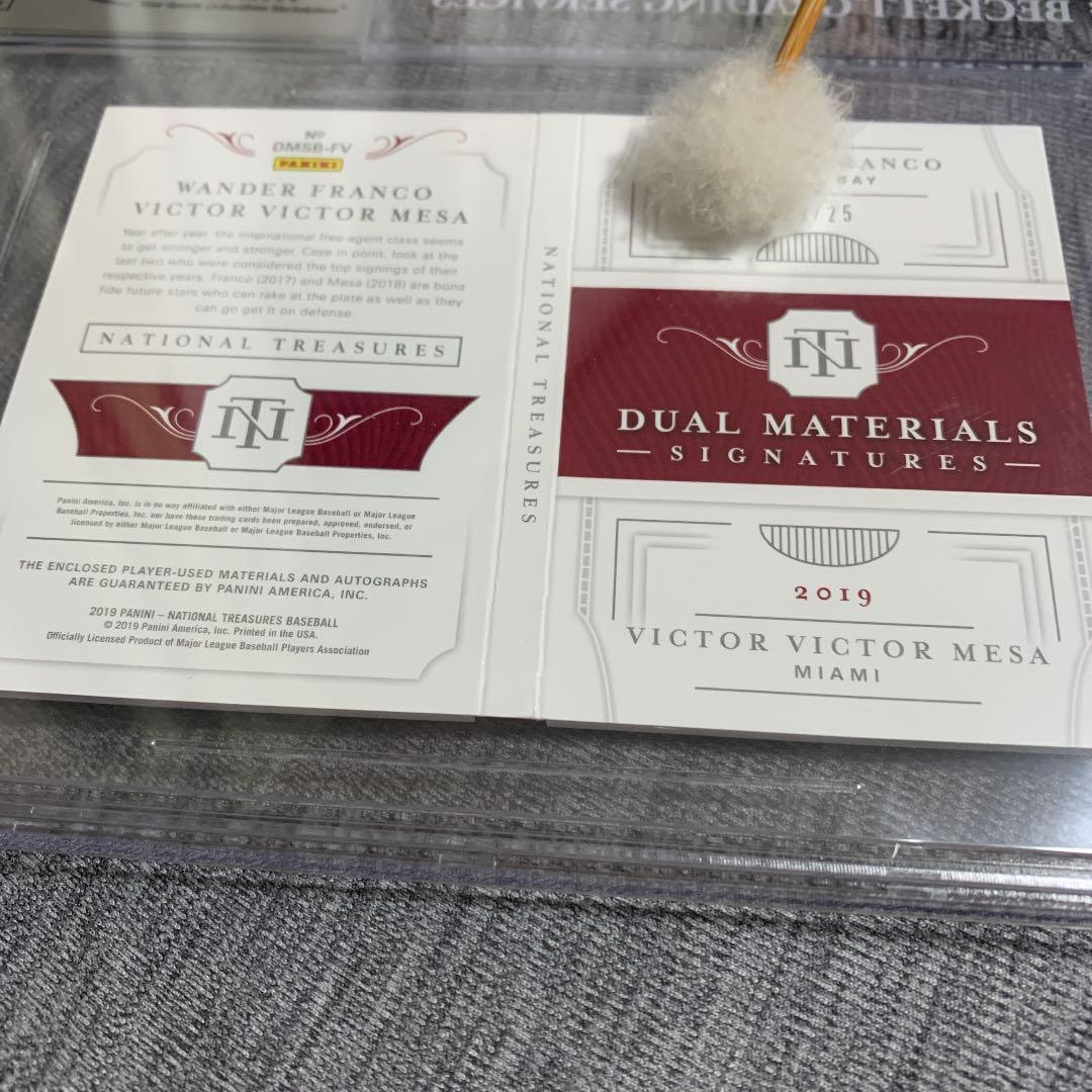 wander franco mesa 直筆サインカード　MLB 野球　ルーキー