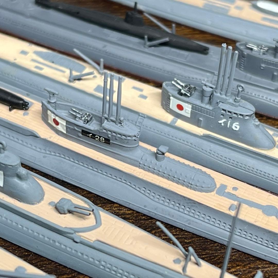 1/700 日本海軍　潜水母艦　大鯨　潜水艦　伊8・9・16・18・28・68