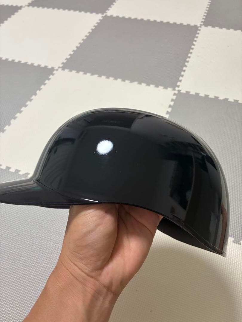 キャッチャー　ヘルメット　つば付き　ZETT J.S.B.B. 黒　Lサイズ