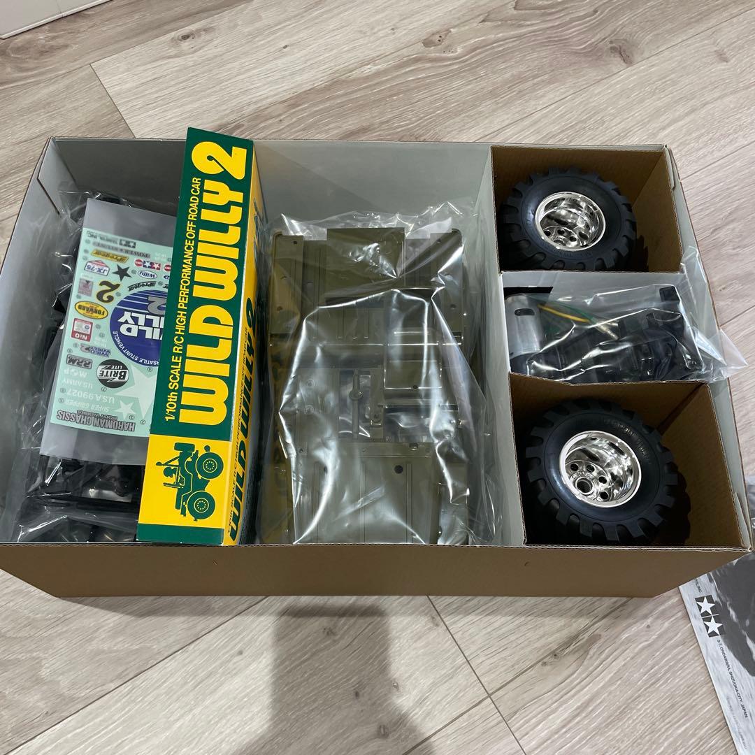新品未組み立て　TAMIYA WILD WILLY 2 WR-02ベアリング付き