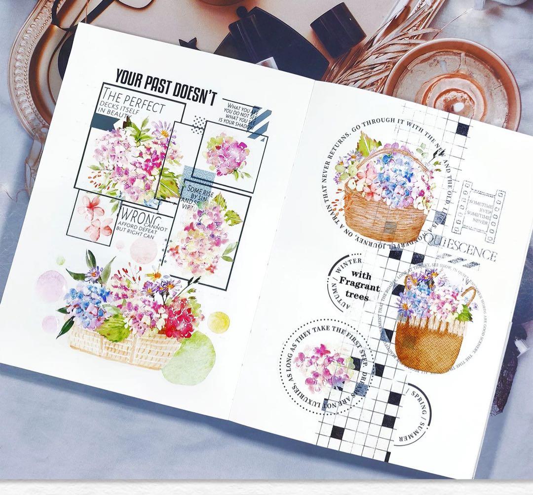 WT《一篓香梦》海外マスキングテープ　マステ 【1935】