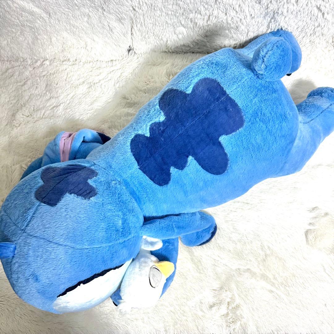 【ディズニーストア限定】　スティッチ　スーパービッグ　ぬいぐるみ　特大　大きい