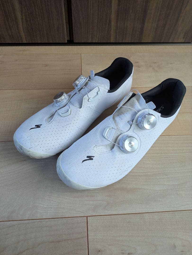 S-Works 　Torch wide ロードバイクシューズ ホワイト 42.5
