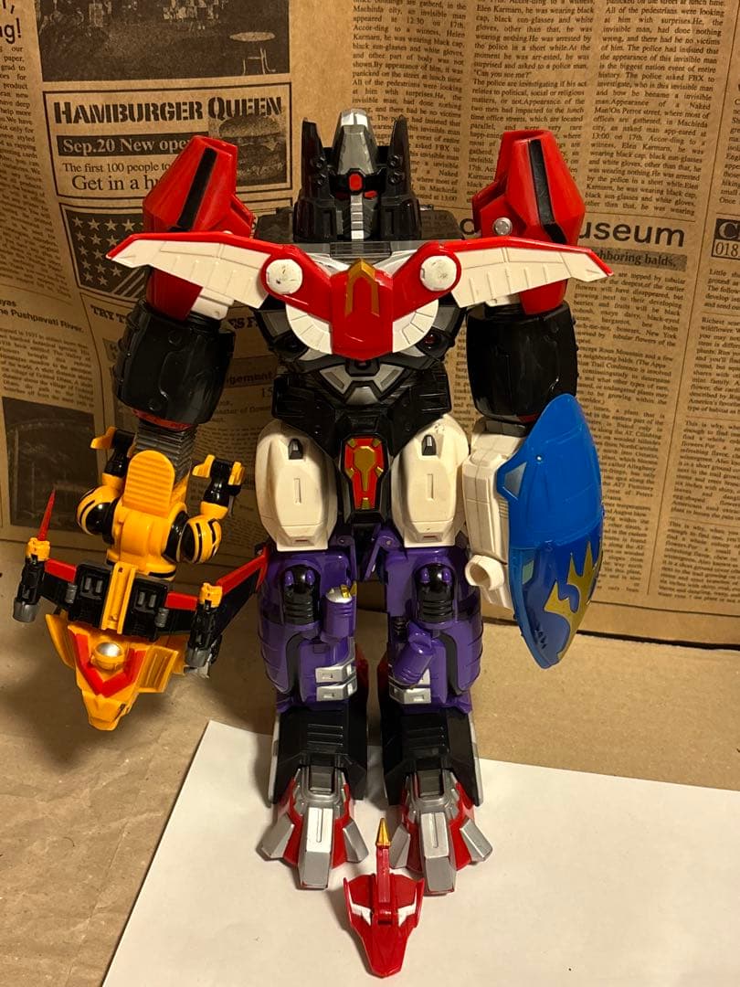 超星神グランセイザー　合神獣王ダイセイザー　東宝 特撮　コナミ