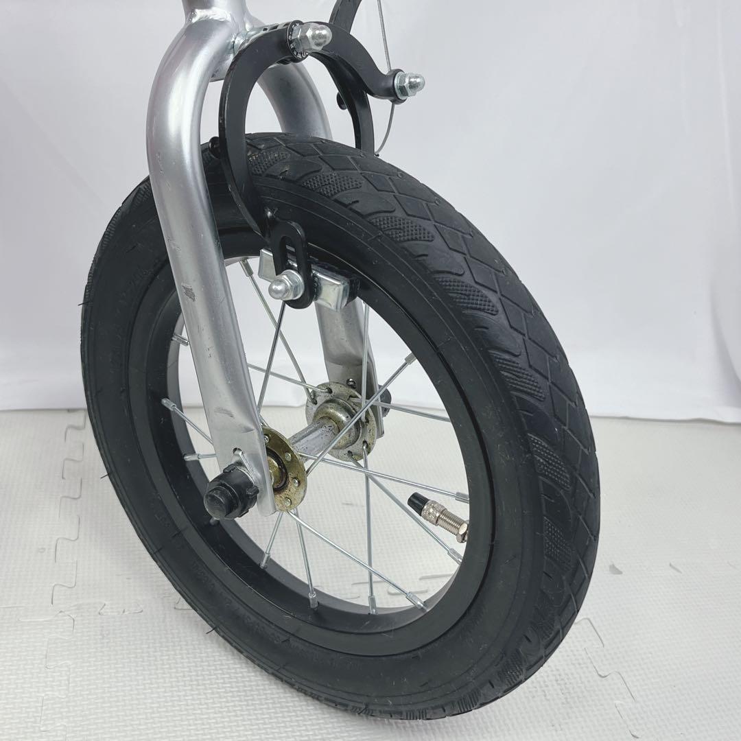 【美品】へんしんバイク2 12インチ ピンク スタンド付