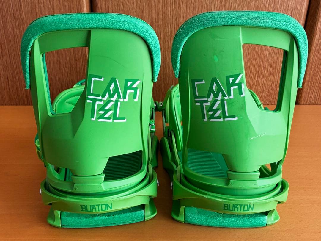 BURTONバインディング【CARTELカーテル（メンズMサイズ）】黄緑