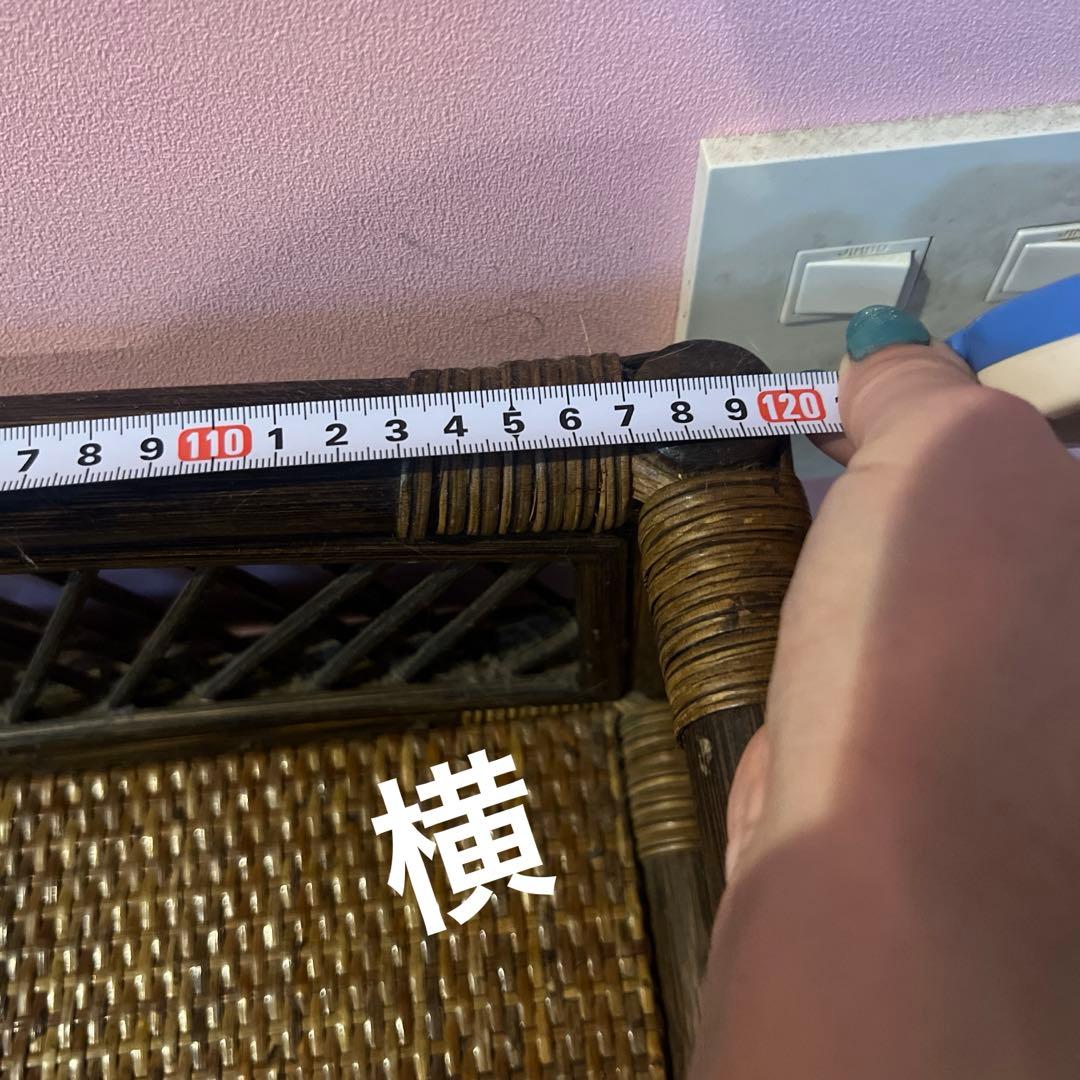 ヴィンテージ　ラタンチェスト　アジアン家具