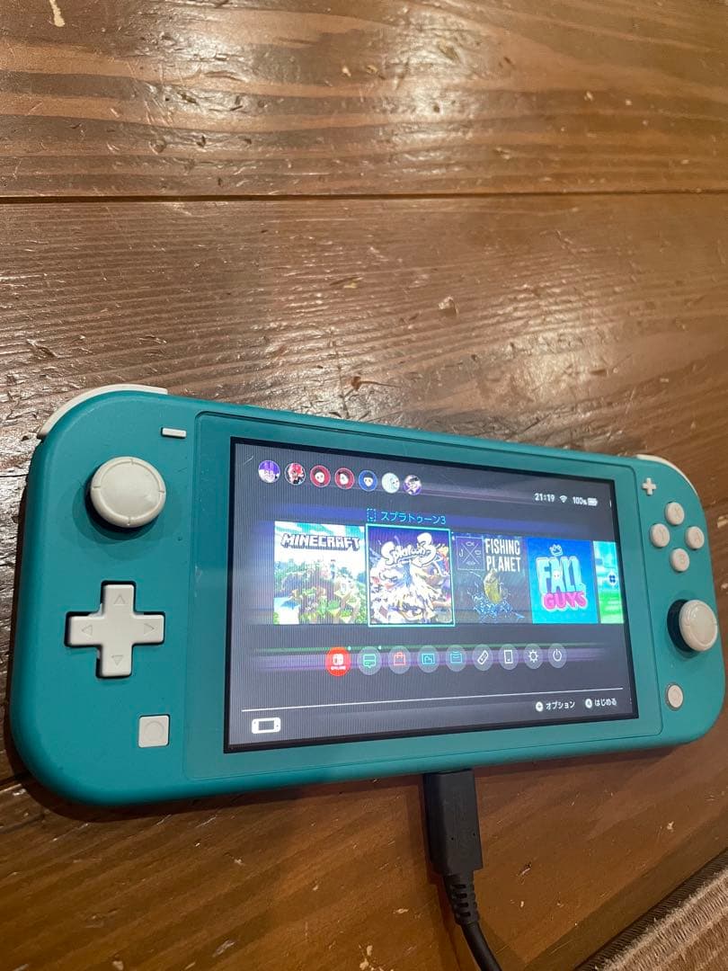 Nintendo Switch Lite ターコイズ　液晶不具合