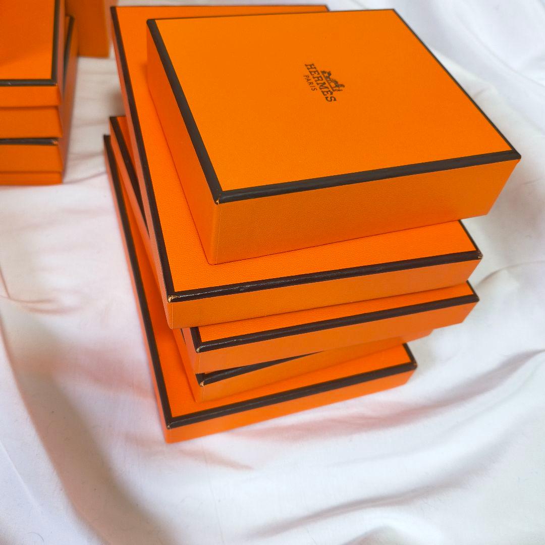 エルメス 空箱 34箱セット リボン7本つき カレ ツイリー