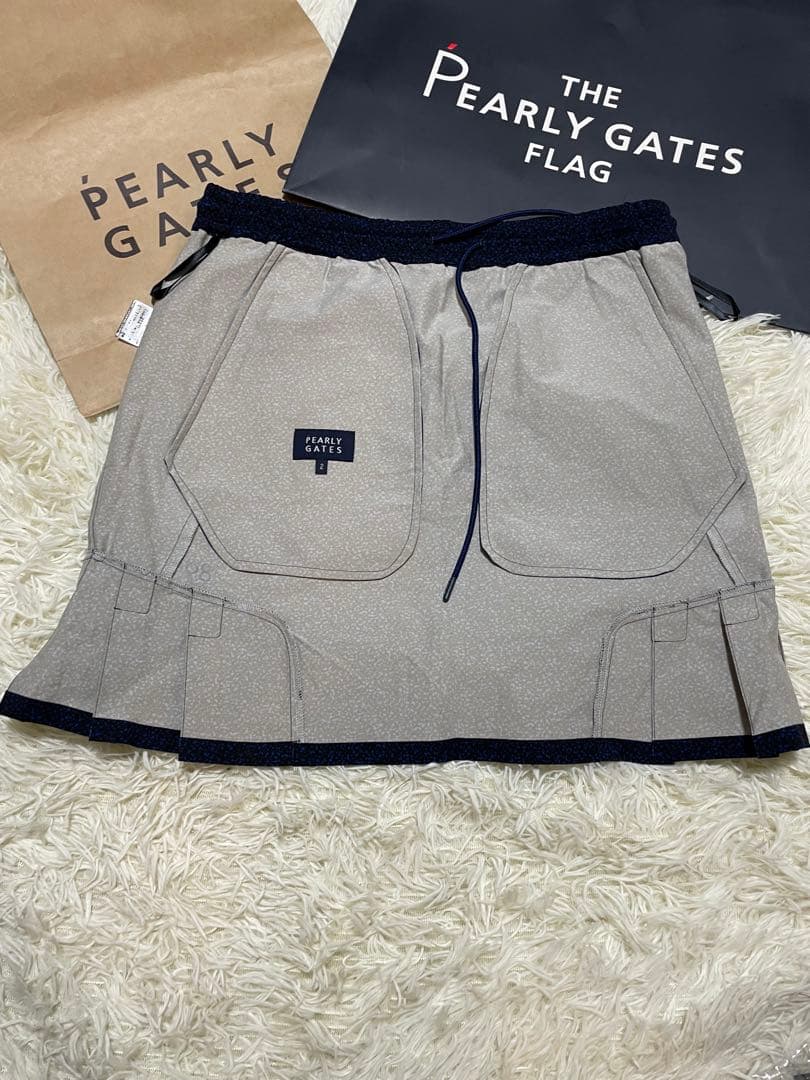 パーリーゲーツPEARLY GATES【新品未使用】 ゴルフスカートサイズ2