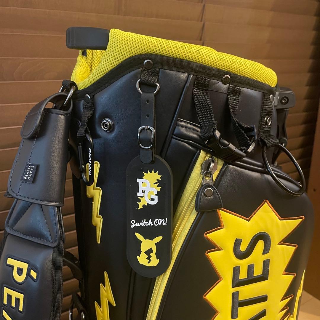 PEARLY GATES パーリーゲイツ ポケモン⚡️ピカチュウ キャディバッグ