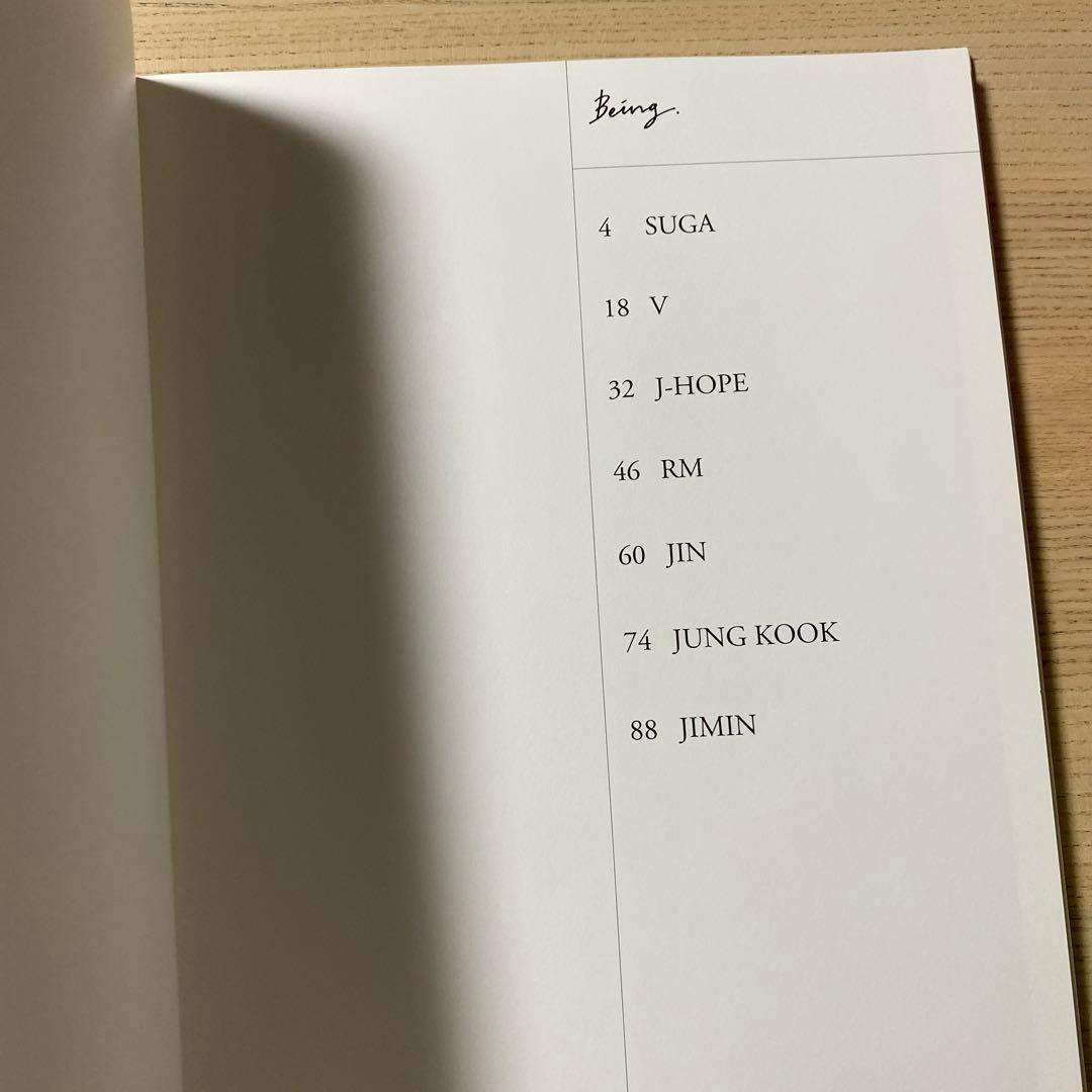 BTS 防弾少年団 BE Being インタビューフォトブック レア 限定