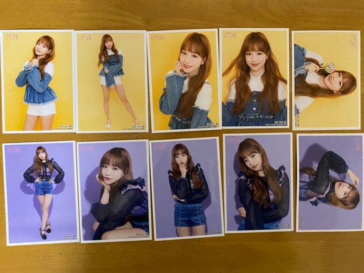 IZ*ONE チョユリ jo yuri 生写真 カード コンプ セット