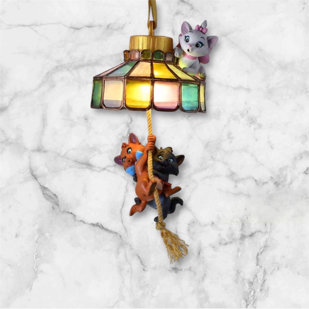 マリー、ベルリオーズ、トゥルーズ おしゃれキャット オーナメント ライトアップ