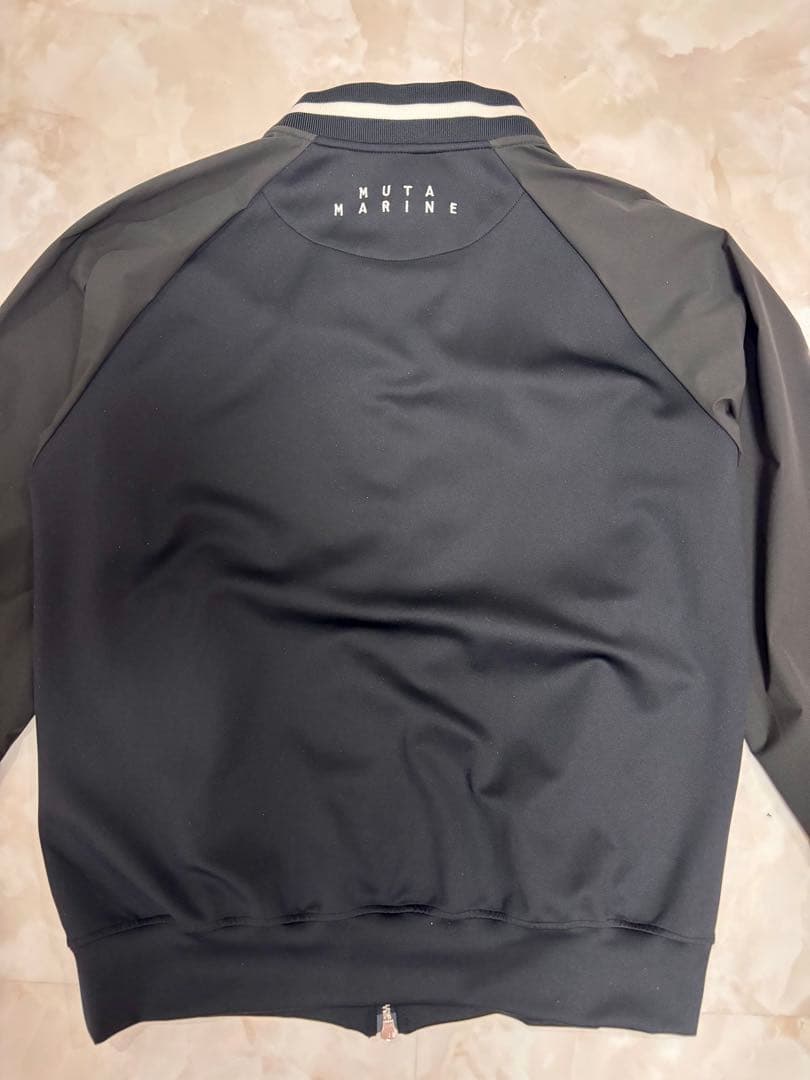 MUTA ブラック ジャージ上下セット アップ6