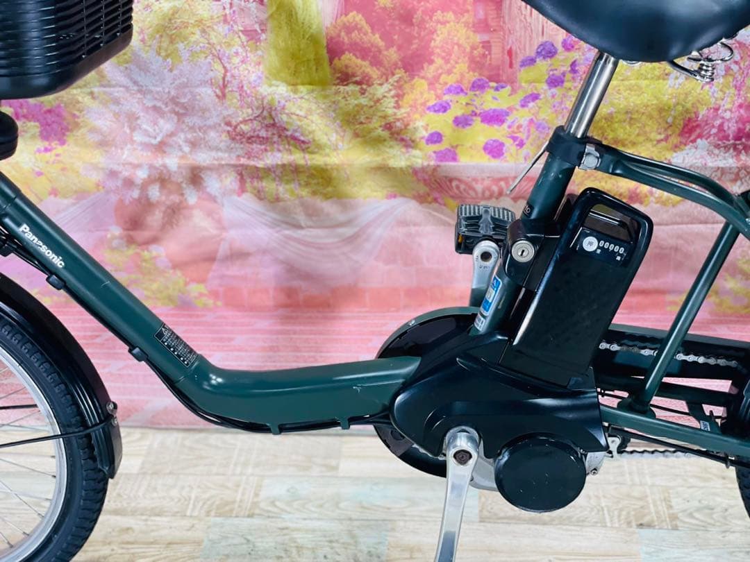 K2697 電動自転車パナソニック ギュット 子供乗せ 20インチ 送料無料