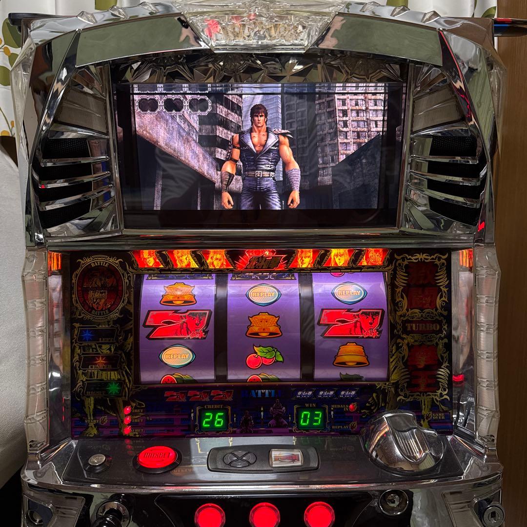 ジャンク　パチスロ　北斗の拳　世紀末救世主伝説　実機