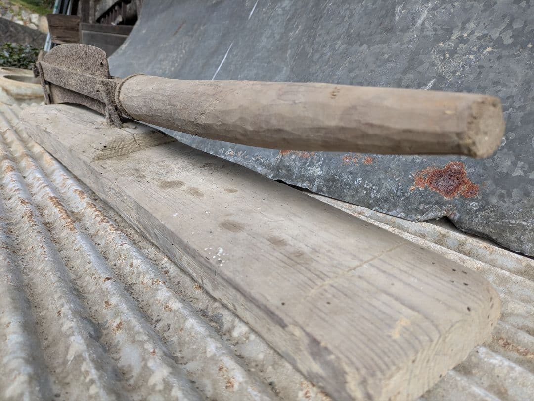 裁断機　古道具　アンティーク　農機具