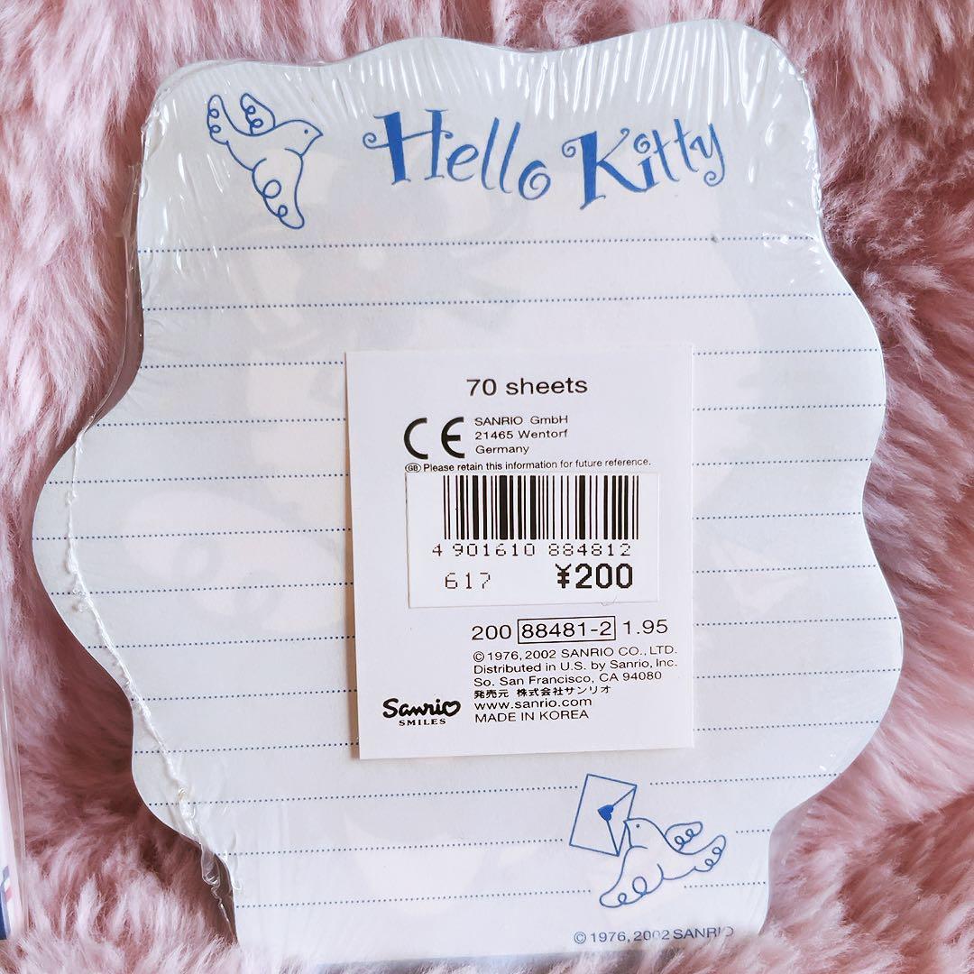 希少レア　ハローキティ　エンジェル　海外限定　メモ　2002年製 サンリオ