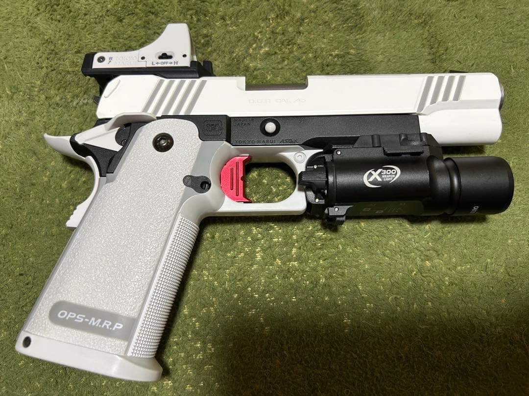 購入総額¥46000！！ハイキャパホワイトD.O.R 最強フルセット！！