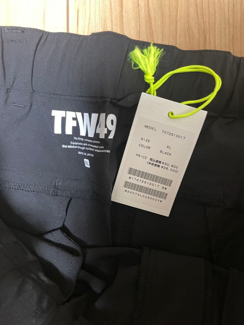 TFW49 ブラックパンツ XL