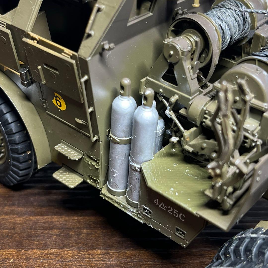 1/35 アメリカ軍　M25 戦車運搬車　クォードガントラクター